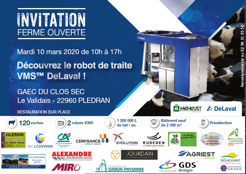 Encart PO GAEC Du clos sec
