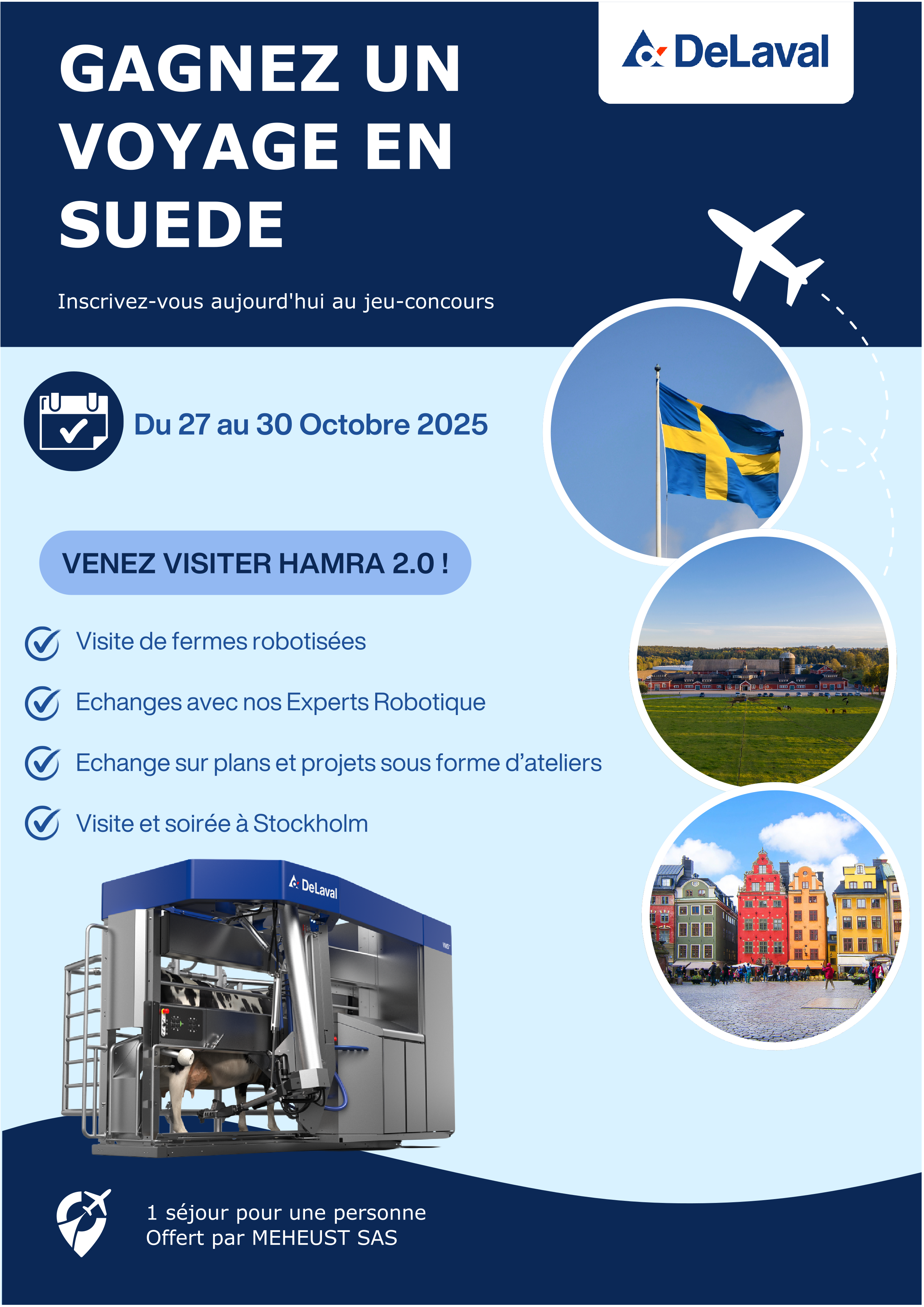GAGNEZ UN VOYAGE EN SUEDE